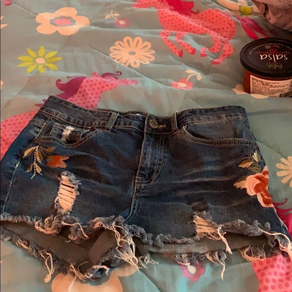 Jean shorts